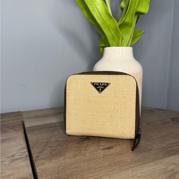 Prada Canvas Wallet - Picture 1 of 16